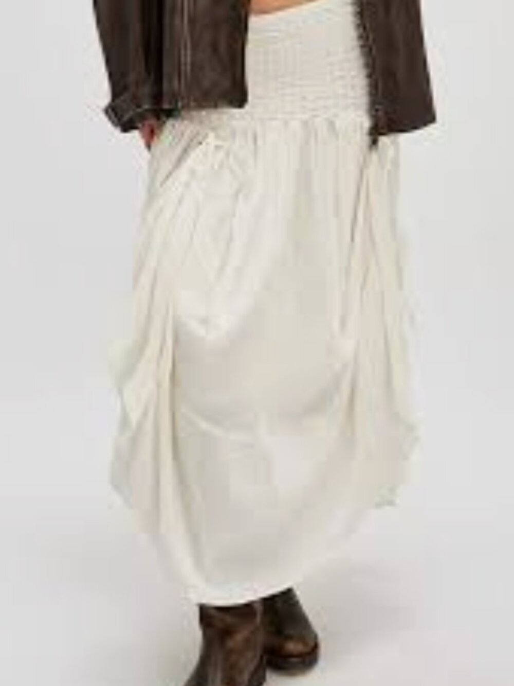 FREE PEOPLE PRAIRIE CONVERTIBLE DRESS*SKIRT*MAXI*BOHO - BRAND NEW WITH TAGS-$148 - Picture 11 of 16